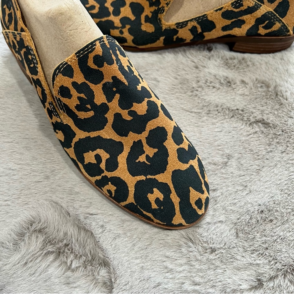 Lucky Brand Women Cahill leopard‎ print flats size 7.5 - Picture 10 of 13